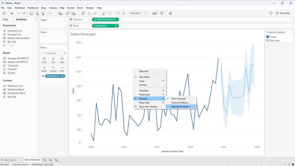Forecasting in Tableau - The Information Lab